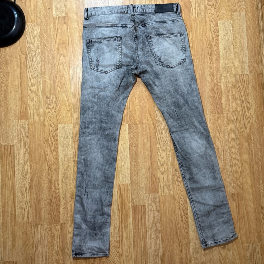Pierre Balmain Charcoal Skinny Jeans - Picture 8 of 10